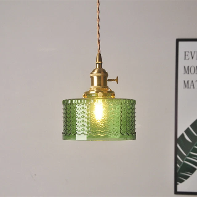Kitchen Pendant Light Copper Chandelier Lighting Glass Lamp Home Ceiling Lights