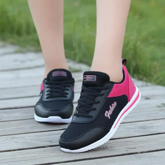 ZAPATILLAS DE DEPORTE Para Mujer Zapatos Gruesos Moda Deportivos Tenis  Casuales £34.99 - PicClick UK