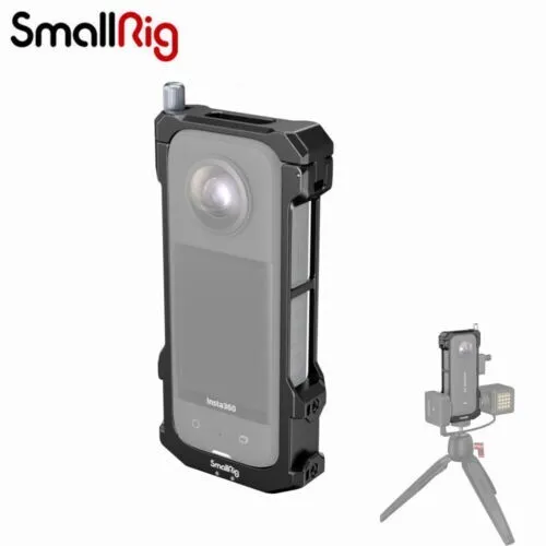 Official SMALLRIG Aluminum Frame Cage Protective Case for Insta360 X3