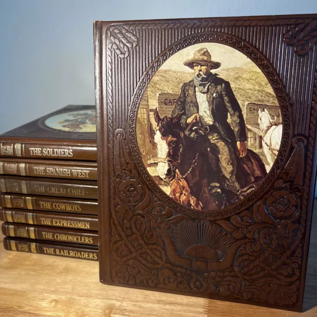 “The Old West” Time Life Book Series (8) Volumes