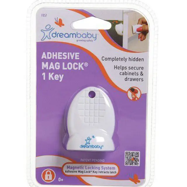 Dreambaby Adhesive Mag Lock 1 Key Dreambaby