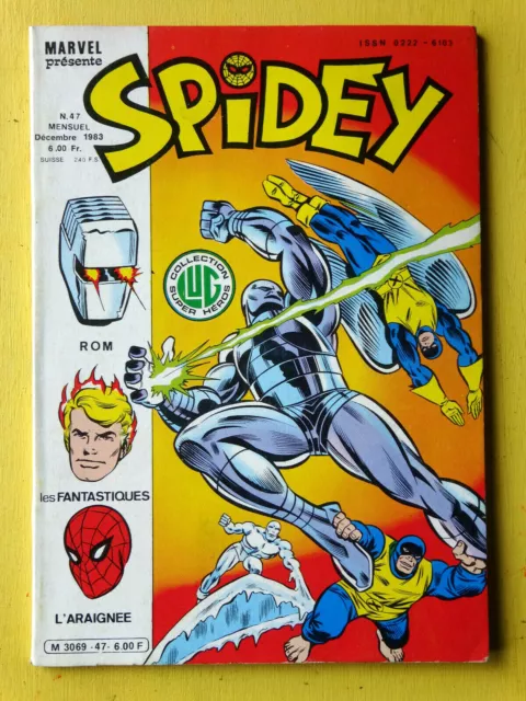 BD SPIDEY N°47 EO 1983 ed.LUG semic  TTBETAT  SPID1GD32