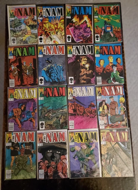 Lot (32) The NAM Marvel Comics #1-7,8-10,12,13,15-18,20-21,23-26,30-36,38,39,43