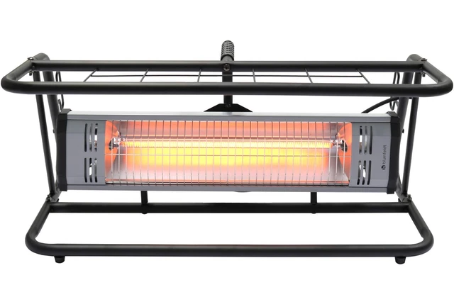 blumfeldt Infrarot Heizstrahler Team Mate 1500 Watt elektrisch mit Schutzbügel