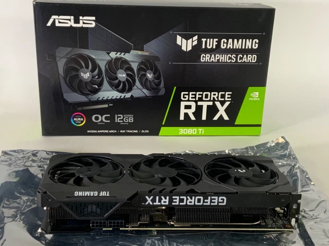 ASUS TUF OC Nvidia GeForce RTX 3080 Ti 12 GB GDDR6 PCIE GPU-Fast