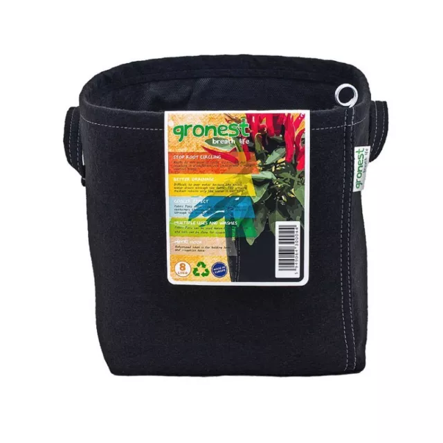 Gronest 1L 2L 4L 8L 11L 15L 19L 25L 39L 55L 75L Pouch Textiltopf Pot Blumentopf