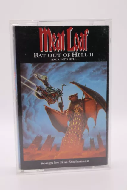 Meat Loaf Bat Out of Hell II - Authentic Cassette Tape