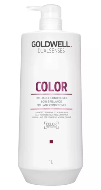 Goldwell Dualsenses Couleur Brillance Après-shampoing 1000ml/1Liter - Neuf Frais