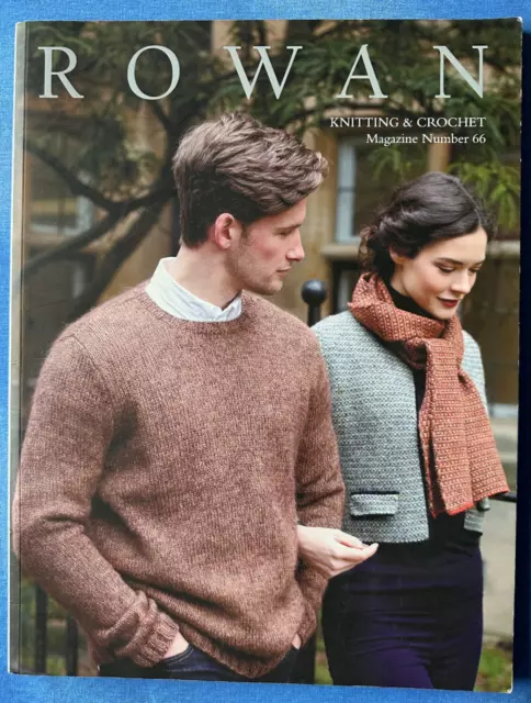 ROWAN Magazin KNITTING & CROCHET Magazine 66 - Strick-/Häkelanleitung deutsch