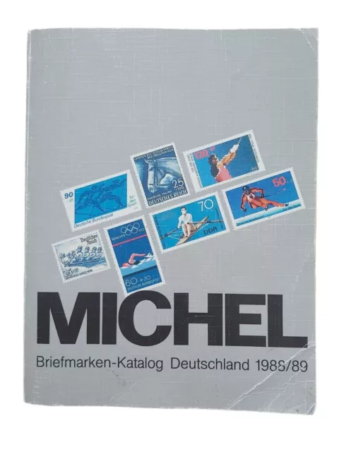 🔥Michel Briefmarken Katalog Deutschland 1988/1989🔥