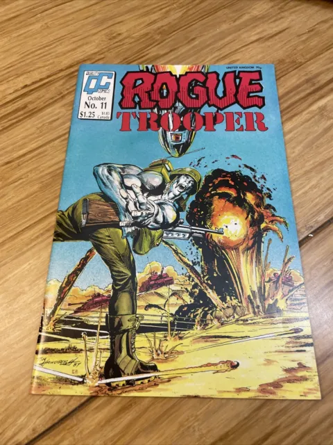 Quality Comics Rogue Trooper Comic Book #11 January 1987 KG