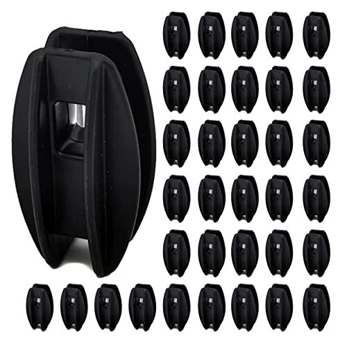 40 Pcs Black Electric Fence Corner Post insulators for Poly Wire 40 Pcs Black Electric Fence Corner Post insulators for Poly Wire