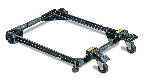 Carrello Carrellino Angolare Base Mobile Regolabile 300 Kg Da Per Trasporto