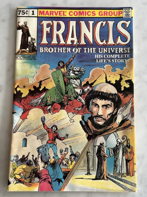 Francis: Brother of the Universe #1 - Buy 3 for Free Shipping! (Marvel, 1980) AF