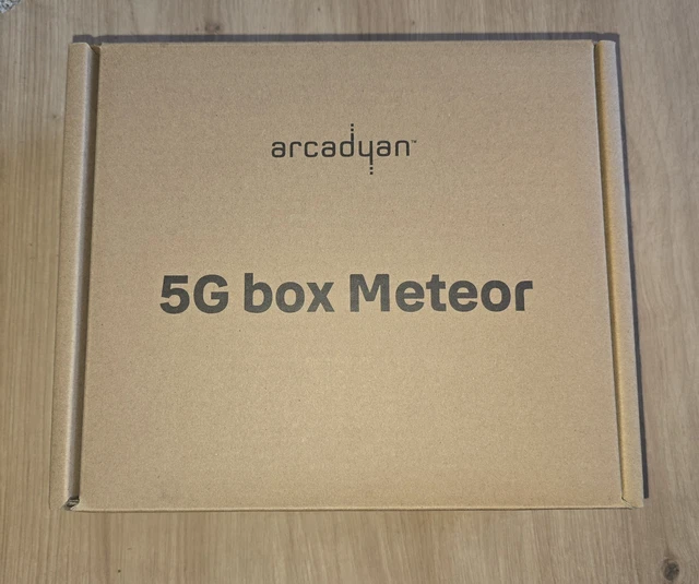 Routeur 5G WiFi 6 Arcadyan Box Meteor - Débit Jusqu'à 1200