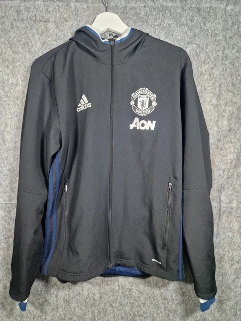 MANCHESTER UNITED ADIDAS Climacool Football Track Top Full Zip