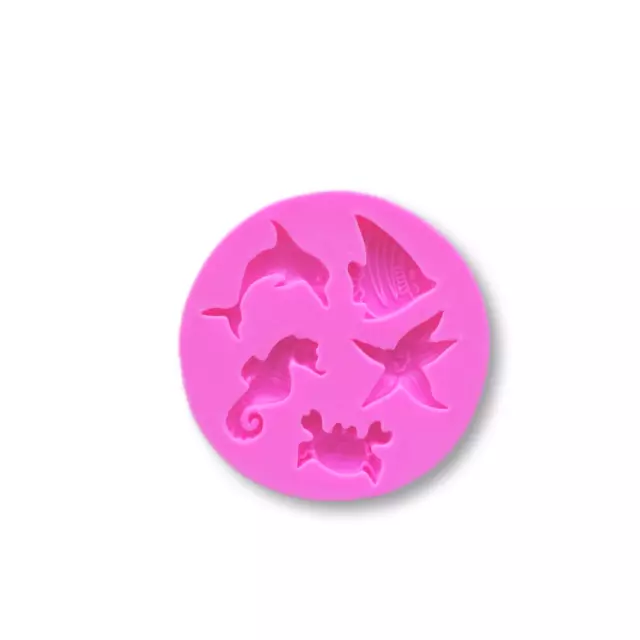 Small Sea Animals Silicone Mold | Bakell®