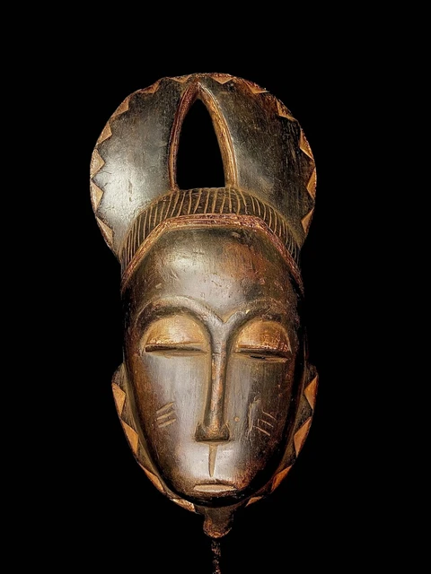 African Tribal Art Wooden Carved Mask Guro Mask mask Tribal Face Mask Carved4009