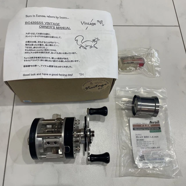 LIMITED EDITION ISUZU Kogyo Bc610-La Bait Reel Vintage Rare
