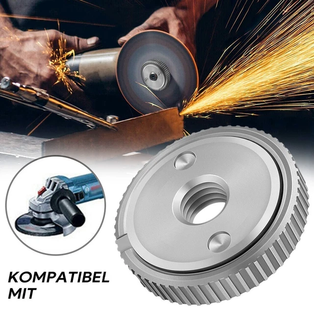 Cuscinetto Di Supporto Rotante Con Gancio E Anello Da 75 Mm, Per Levigatrice Orbitale, Lucidatrice, Con Adattatore Per Trapano Da 6 Mm, Per - Foto 2