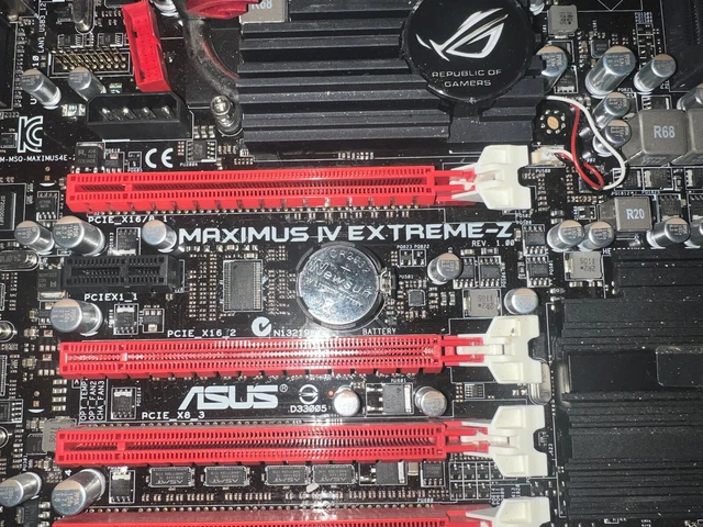 ASUS MAXIMUS IV Extreme, LGA 1155/Socket H2, With INTEL I7-3770 3.4Ghz ...