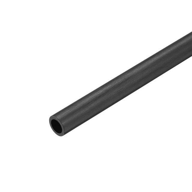 Fibra Carbonio Tubo Rotondo 6mm x 4mm x 400mm Fibra Carbonio Tubo Pultruso