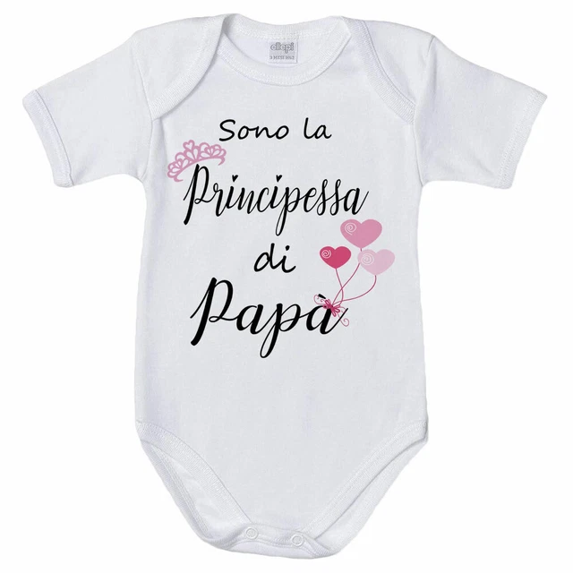 Body neonata sono la principessa di papà