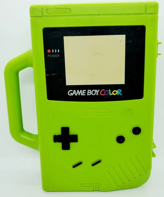 Nintendo Game Boy Color Hard Plastic Travel Carry Case - Kiwi (Green) - GBC70 🔥 Nintendo Game Boy Color Hard Plastic Travel Carry Case - Kiwi (Green) - GBC70 🔥