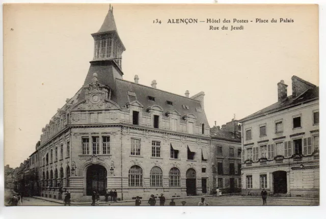 Thème LA POSTE - Bureau de Poste - CPA 61 - ALENCON -  la poste 5