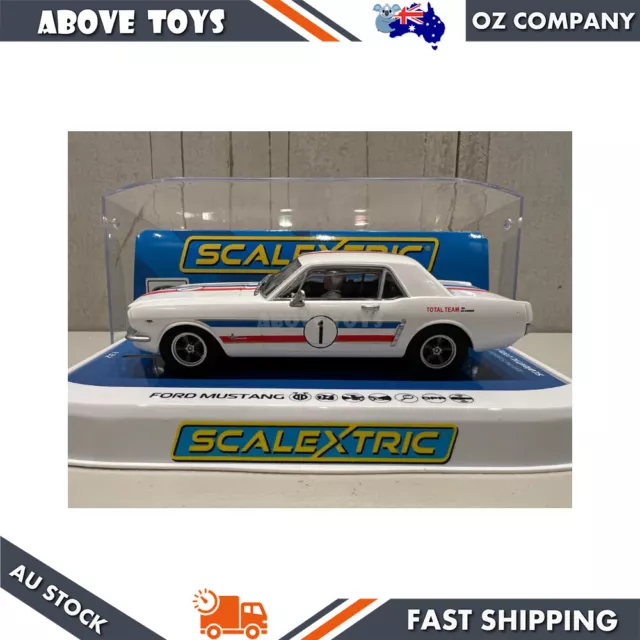 Scalextric 1:32 Scale Ford 1965 Mustang #1 ATCC Geoghegan C4364 Slot Car Model