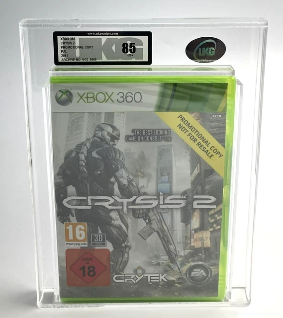 XBOX 360 Crysis 2 Promotional copy 2011 Game VGA UKG 85 NM+
