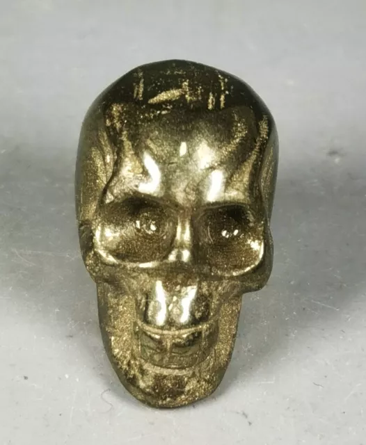 Carving ! Natural Pyrite Stone Reiki Stone Healing