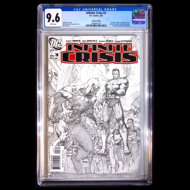 Infinite Crisis #3 - DC 2006 - 1st Jamie Reyes, Blue Beetle appearance - CGC 9.6