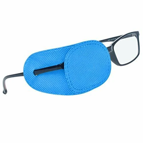 Amblyopia Augenklappen, 6 Teile (Blau)