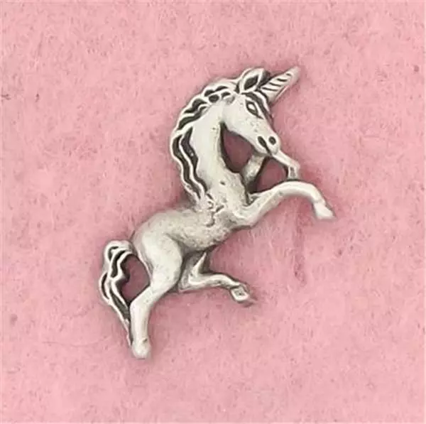 Étain Anglais - Licorne - Revers Broche Badge Fantaisie