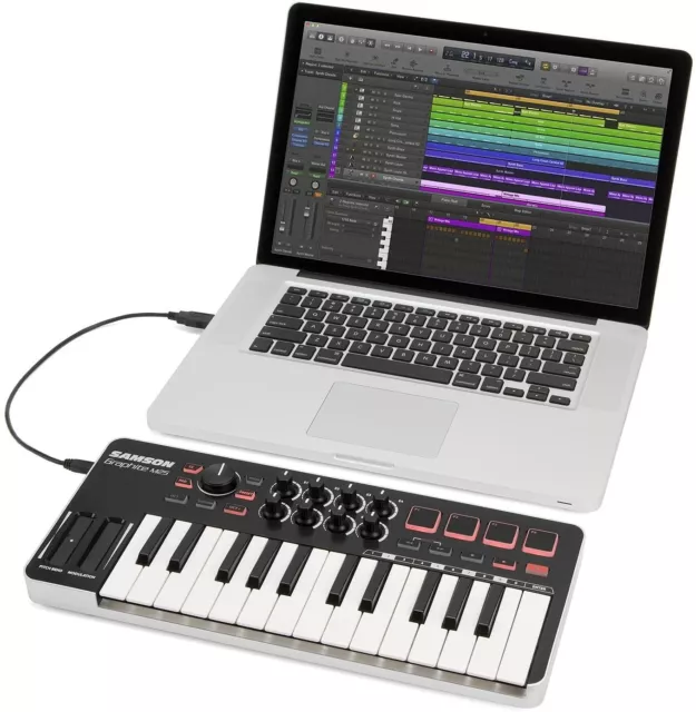 ➡️ [NEUF] Mini clavier maître 25 notes ➡️ Samson GRAPHITE M25 ➡️ USB/MIDI