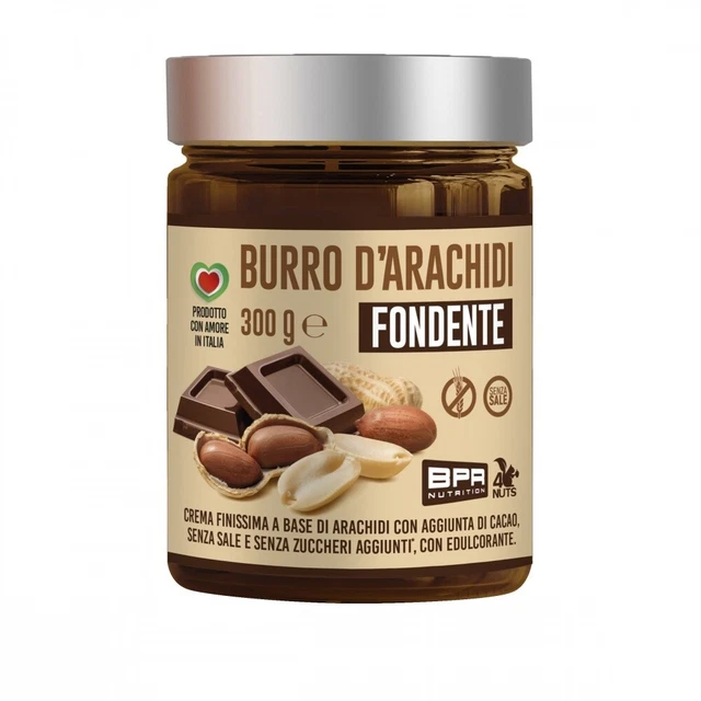 BPR Burro D'Arachidi FONDENTE 300g