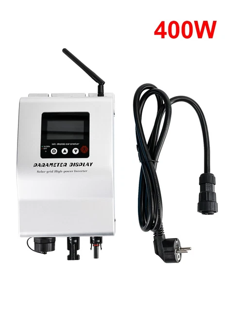 Onduleur Solaire Micro-réseau 600W Y&H - DC18-50V Vers AC220V, MPPT, IP65 - Pour Panneaux Solaires 30V/36V, Centrale De Balcon Onduleur Réseau Solaire 600W Y&H Onduleur Solaire Micro-réseau 600W Y&H - DC18-50V Vers AC220V, MPPT, IP65 - Pour Panneaux Solaires 30V/36V, Centrale De Balcon Onduleur Réseau Solaire 600W Y&H