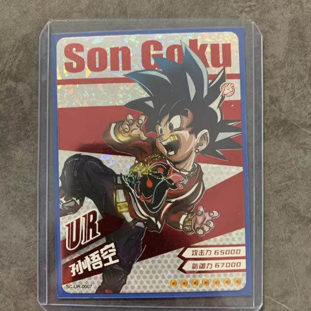 Tatted Goku drip card sick sick card super popular