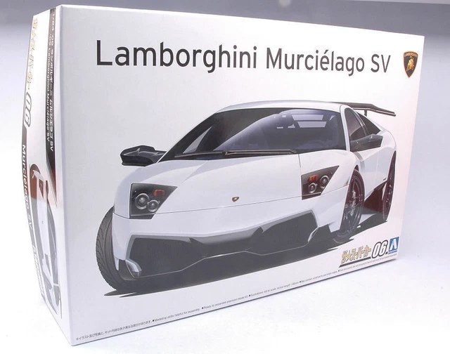 MODELLAUTO MODEL KIT bausatz Auto Aoshima Murcielago LP670
