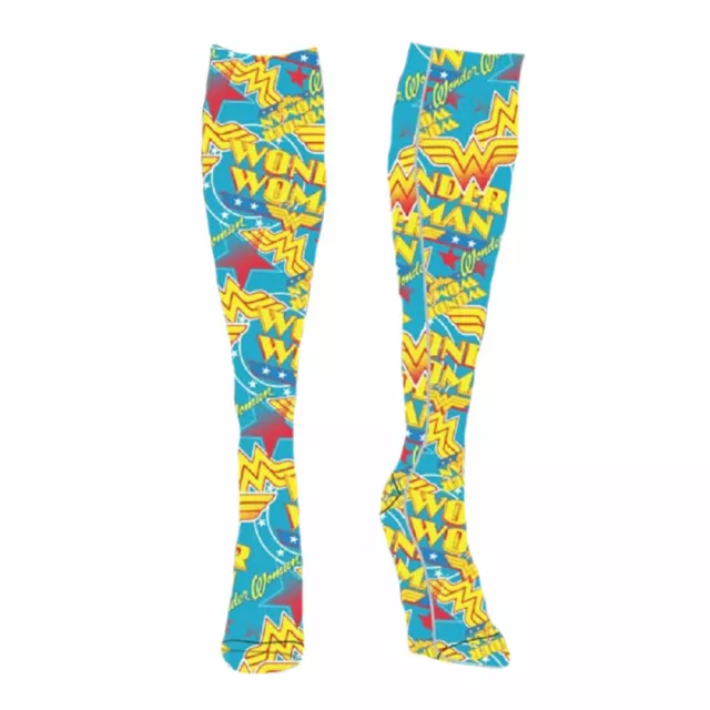 Wonder Woman Sublimated Women's Knee High Socks NWT