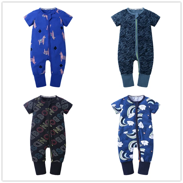 Newborn Infant Baby Boy Girl Kids Cotton Romper Jumpsuit Bodysuit Clothes Outfit