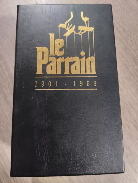 Coffret cassette vidéo vhs Le Parrain 1901 - 1959