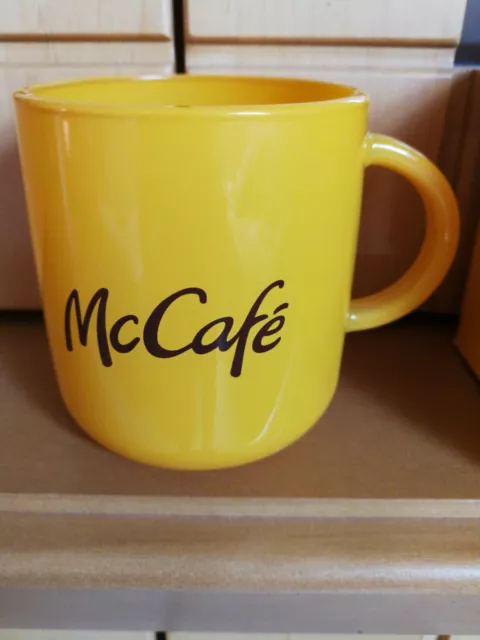 Mc Cafe Tasse in Gelb Osteraktion 2022 von McDonalds Kaffeebecher Glas NEU