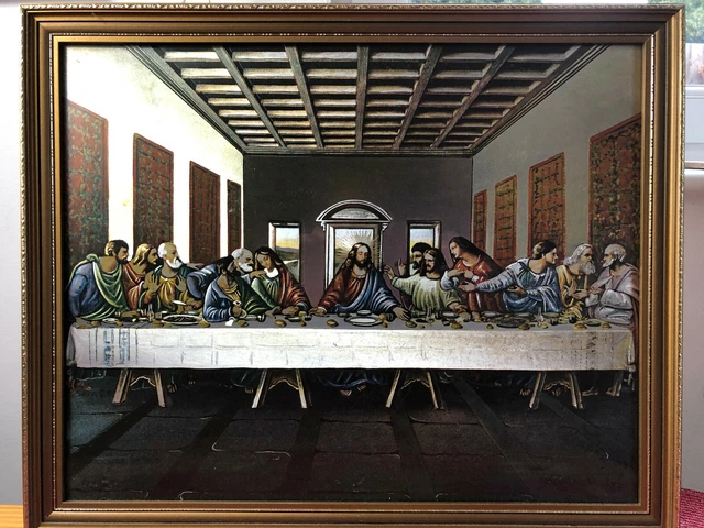 THE LAST SUPPER by Leonardo da Vinci print - Religious Art - Lustrous ...
