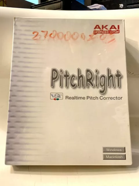 Akai Pitch Right - CD Logiciel