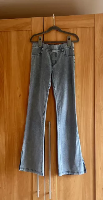 Immaculate! Worn Once! Girls Blue Denim Bootcut Jeggings by H&M - Age 11-12