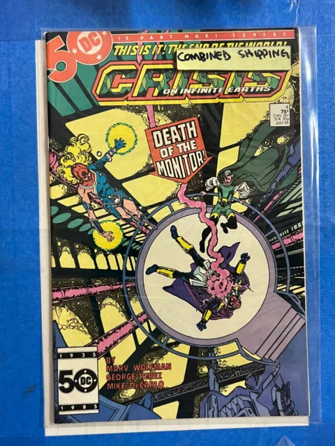Crisis On Infinite Earths #4 DC Comics 1985 direct | Combined Shipping B&B