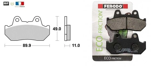 2 Plaquettes De Frein Avant TRW Lucas MCB512 – Pour Honda XL 600 V Transalp 87-90, Neuves