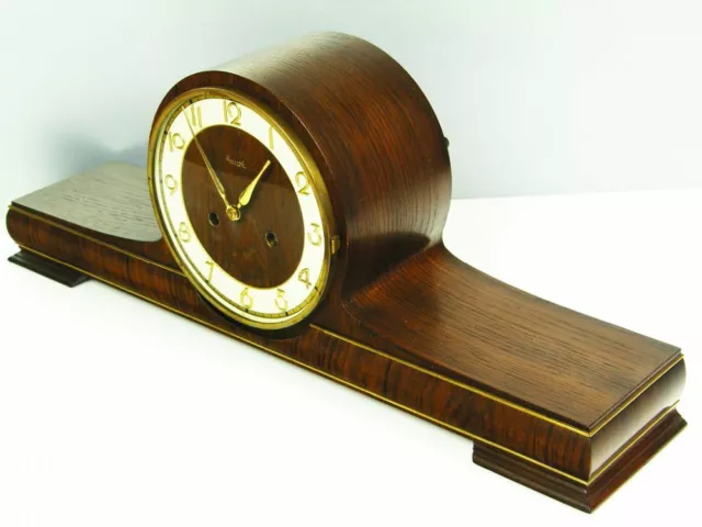 Rare Beautiful Pure Art Deco Kienzle Chiming Mantel Clock